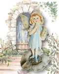 19cm Fairy Garden Ornament | Whimsical Woodland Fairy Figurine | Indoor Outdoor Décor