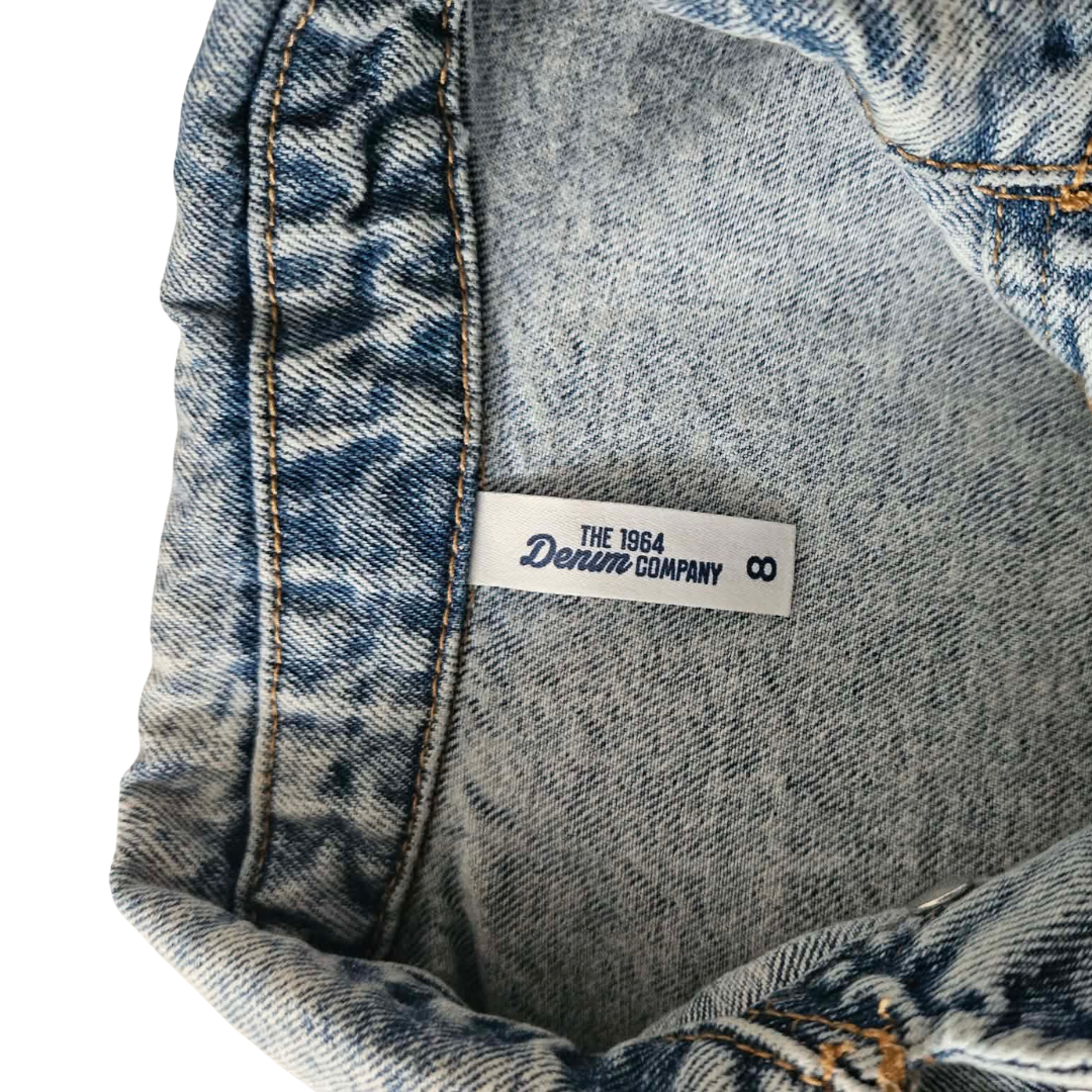 Girls Denim Jacket – Size 8 Classic Blue