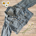 Girls Denim Jacket – Size 8 Classic Blue