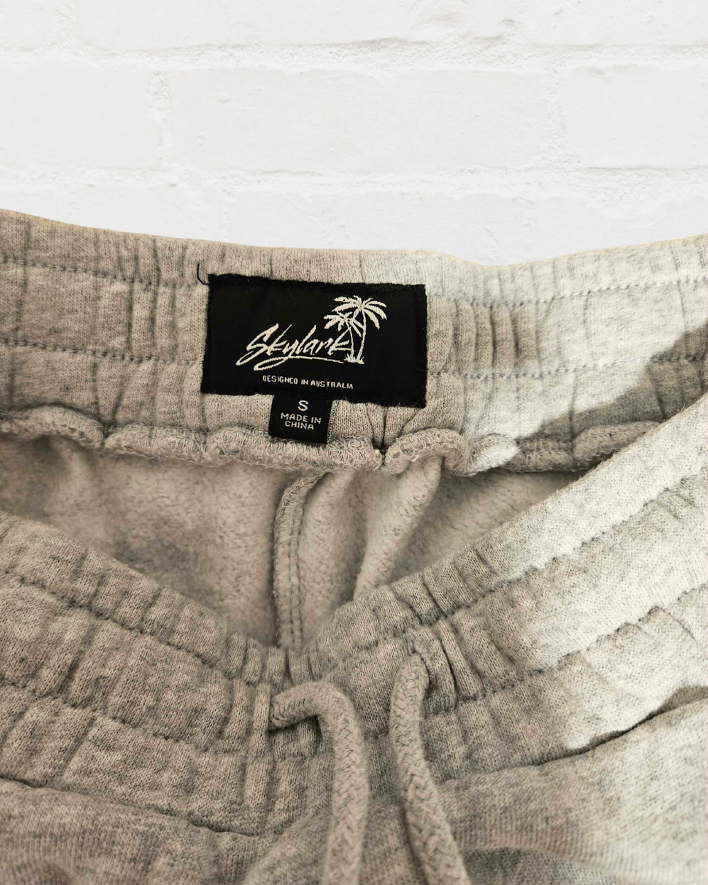 Skylark Men’s Grey Trackpants Size S | Winter Fleece Track Pants | Casual Lounge Wear