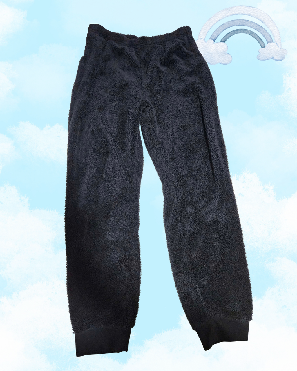 Crane Men’s Winter Pyjama Pants Size M | Fluffy Fleece PJ Bottoms | Warm Lounge Sleepwear