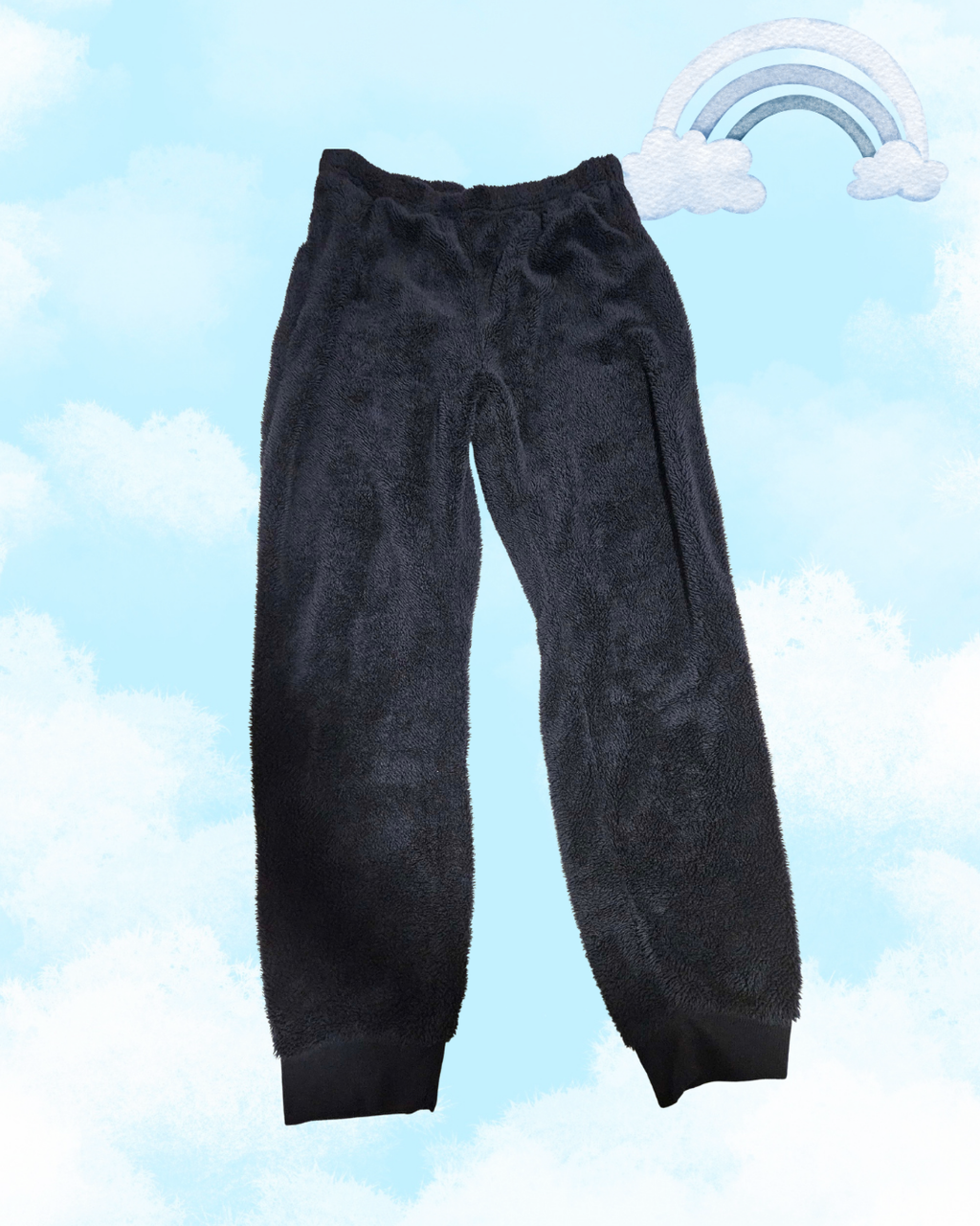 Crane Men’s Winter Pyjama Pants Size M | Fluffy Fleece PJ Bottoms | Warm Lounge Sleepwear