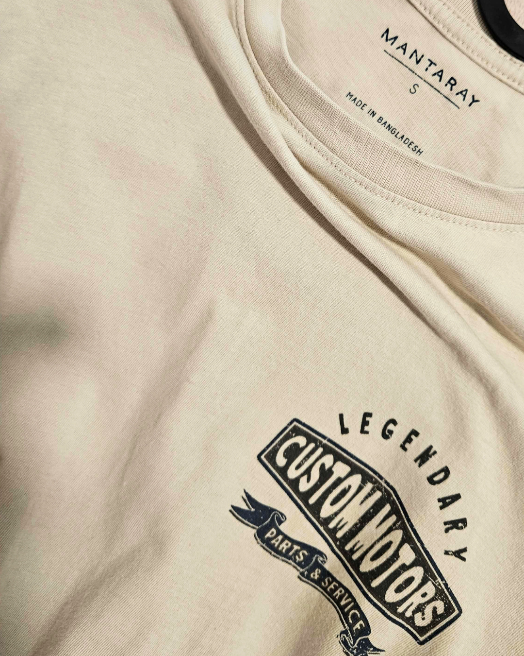 Mens Long Sleeve Custom Motors Shirt – Size S | Legendary West Coast Style