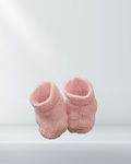 Baby Doll Knit Booties – Soft Pink