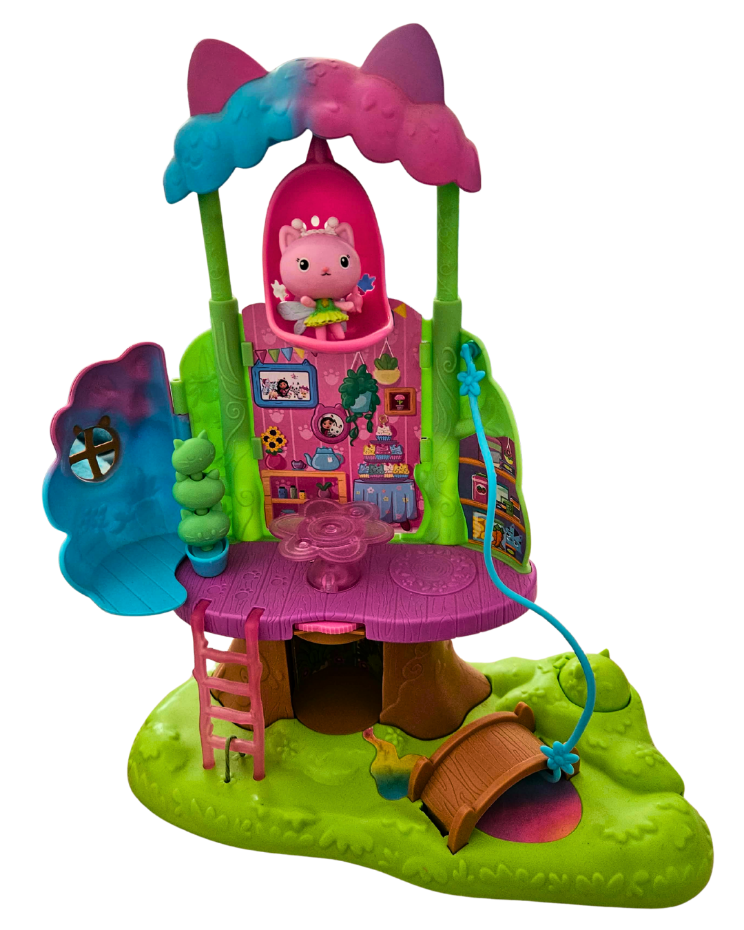 Gabby’s Dollhouse Transforming Treehouse Playset with Figure