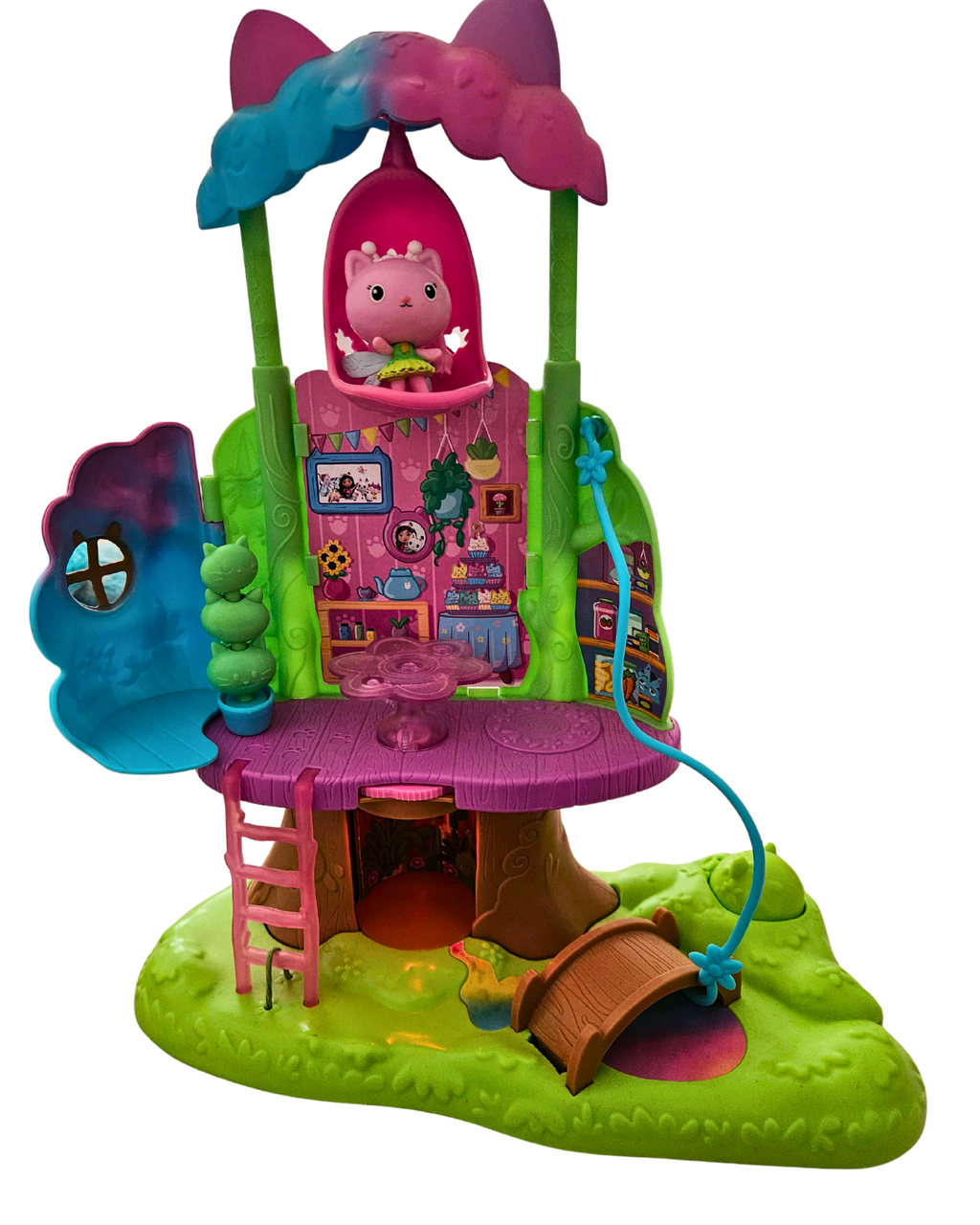 Gabby’s Dollhouse Transforming Treehouse Playset with Figure