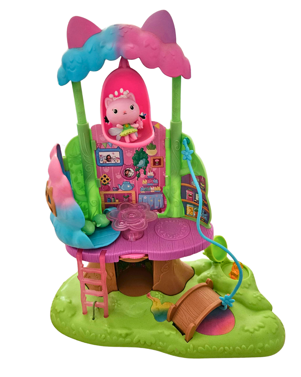 Gabby’s Dollhouse Transforming Treehouse Playset with Figure