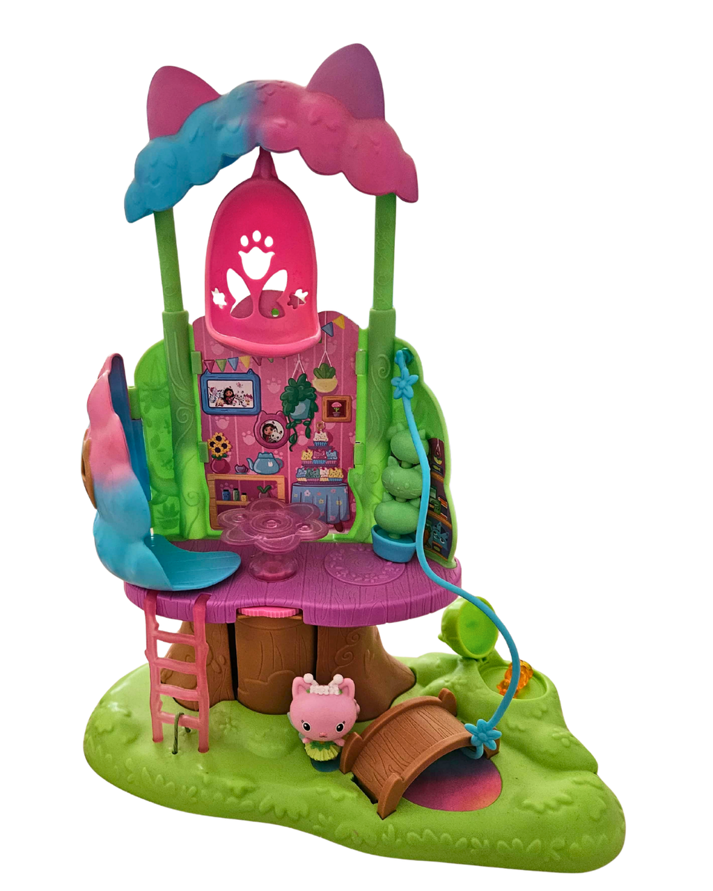 Gabby’s Dollhouse Transforming Treehouse Playset with Figure