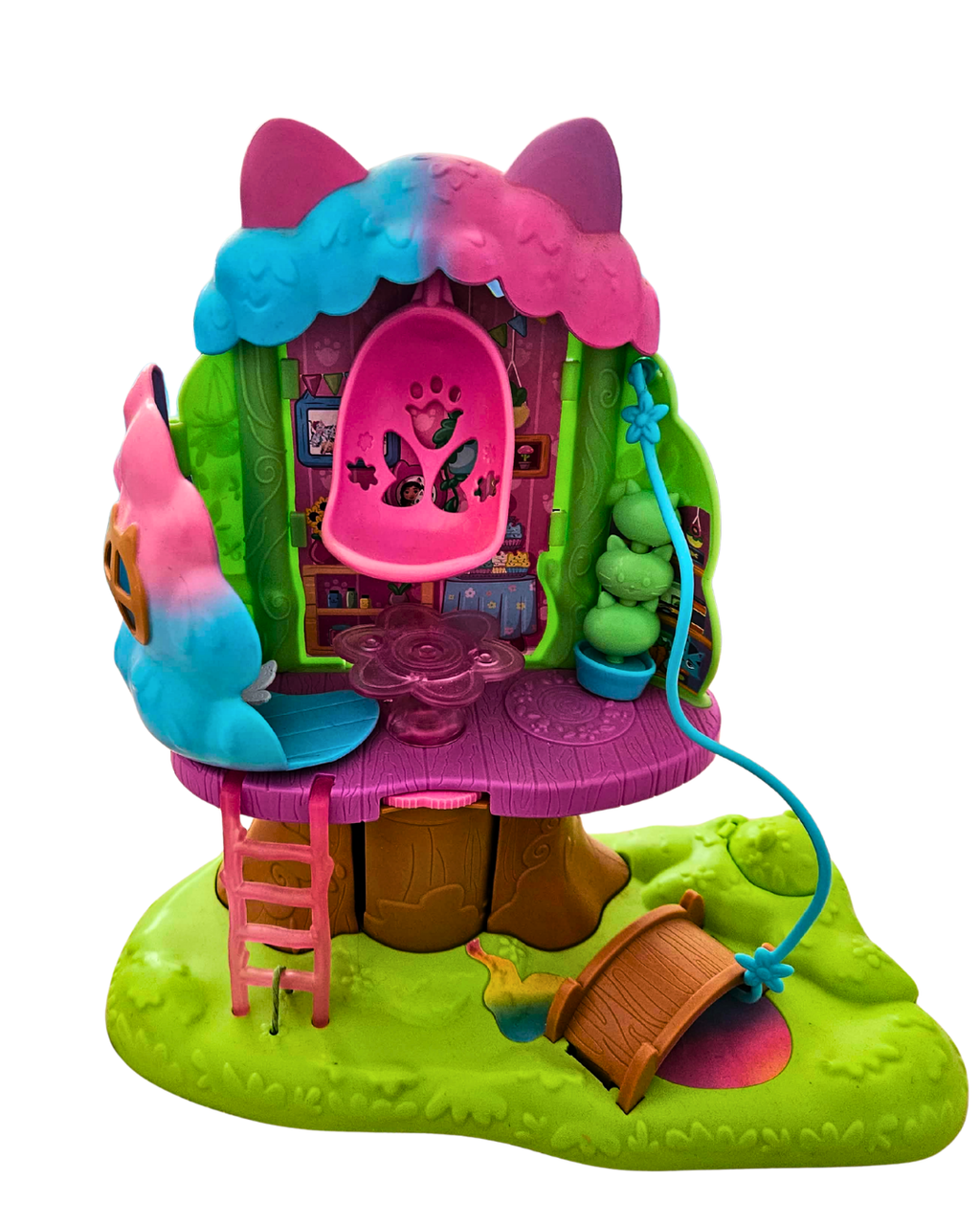 Gabby’s Dollhouse Transforming Treehouse Playset with Figure