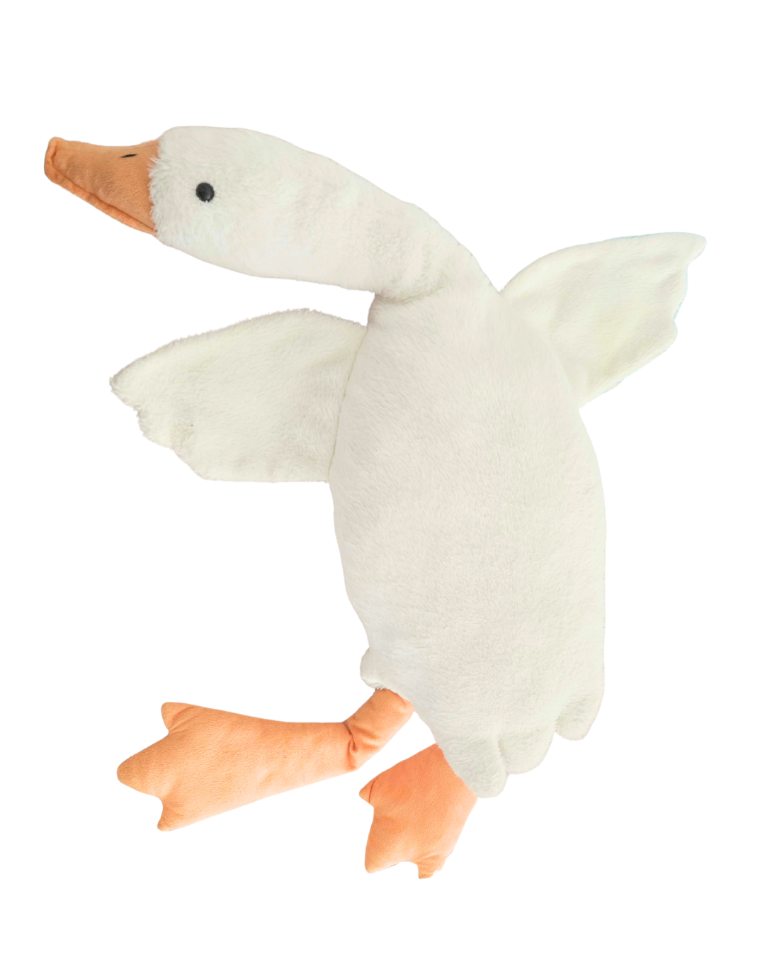 Large Goose Plush Pillow | Oversized Snuggle Cushion & Nursery Room Decor