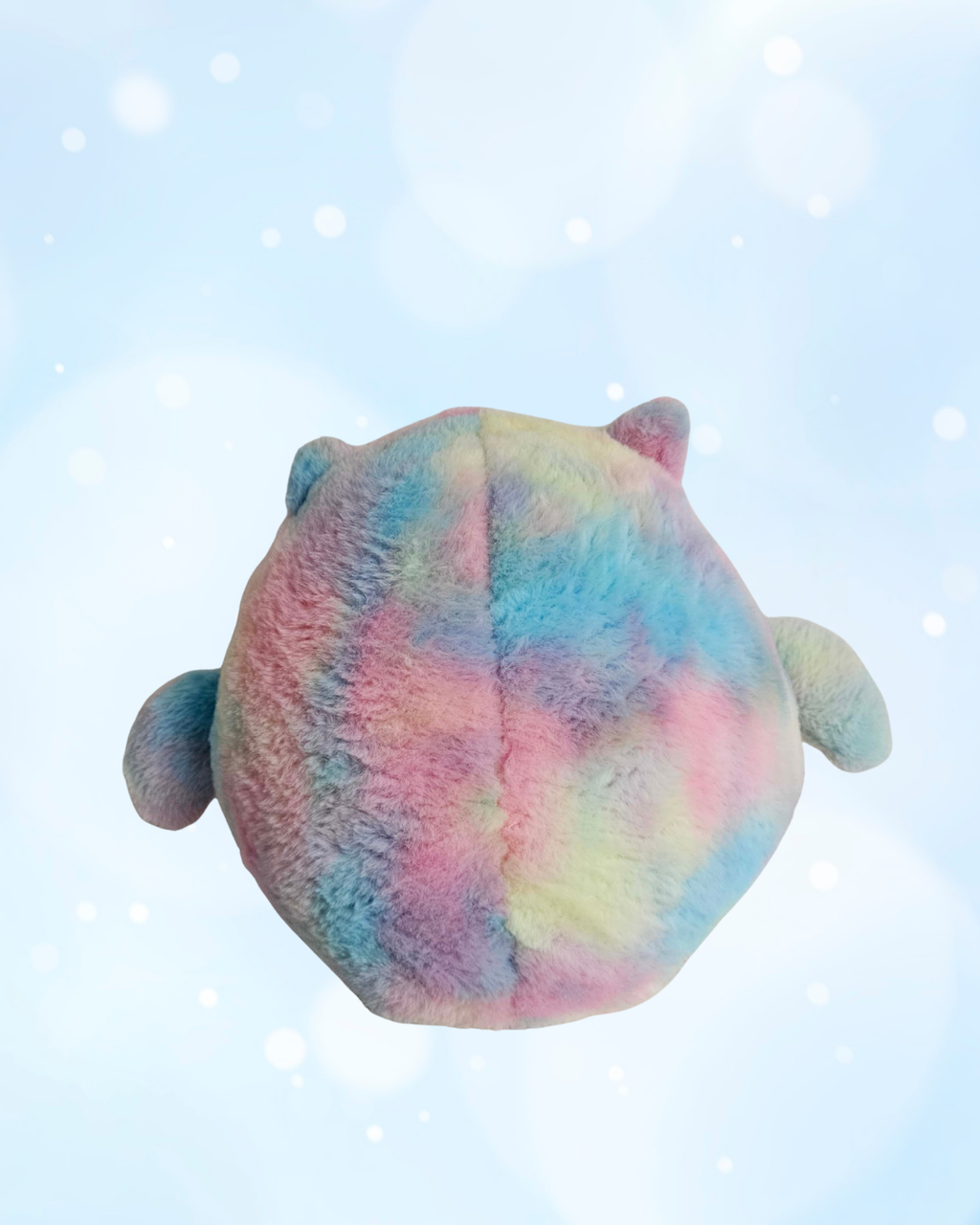 Large Plush Owl Toy – 30cm Rainbow Pastel Soft Stuffed Animal