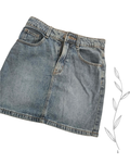 Girls Denim Skirt Size 10 | Classic Blue Jean Skirt | Everyday Casual Wear