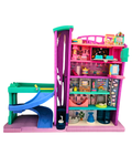 Polly Pocket Pollyville Mega Mall Playset – 6 Floors with Elevator & Slide